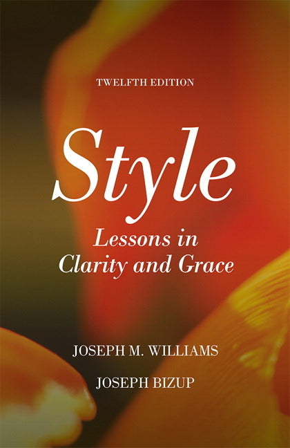 Book cover for Style: Lessons in Clarity and Grace