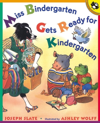 Book cover for Miss Bindergarten Gets Ready for Kindergarten