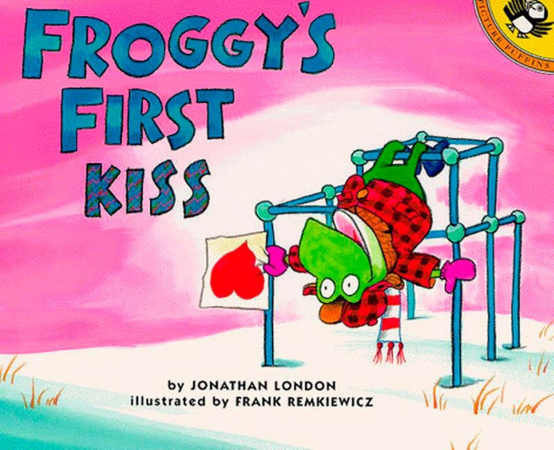 Book cover for Froggy's First Kiss