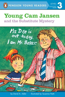 Book cover for Young CAM Jansen and the Substitute Mystery