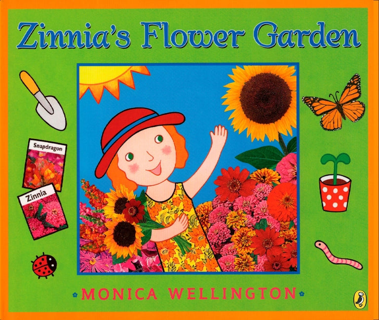 Book cover for Zinnia's Flower Garden