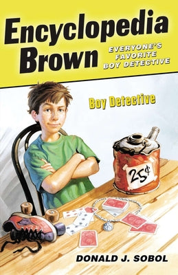 Book cover for Encyclopedia Brown, Boy Detective