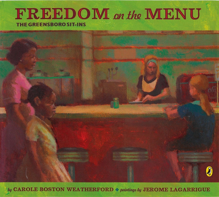 Book cover for Freedom on the Menu: The Greensboro Sit-Ins