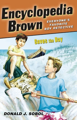 Book cover for Encyclopedia Brown Saves the Day