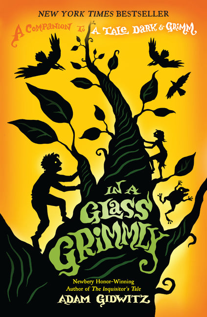 Book cover for In a Glass Grimmly: A Companion to a Tale Dark & Grimm