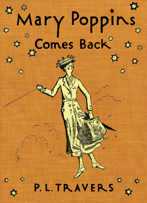 Book cover for Mary Poppins Comes Back