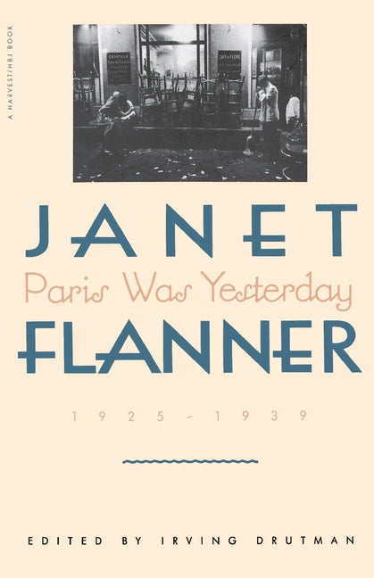 Book cover for Paris Was Yesterday: 1925-1939