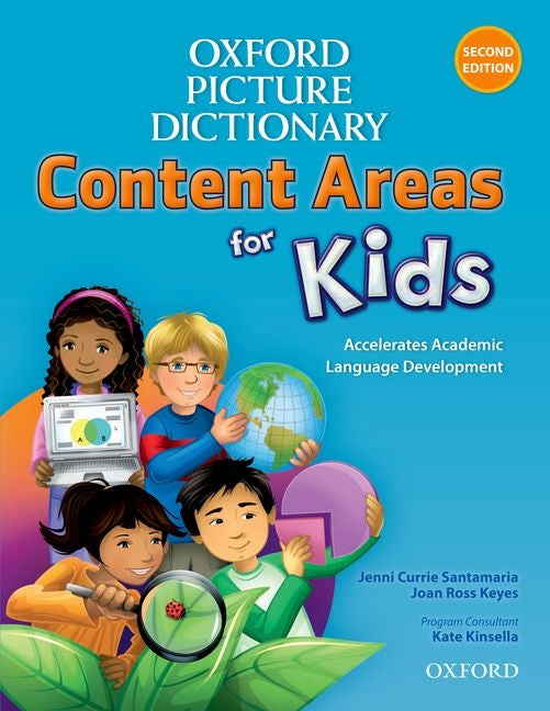 Book cover for Oxford Picture Dictionary Content Area for Kids English Dictionary