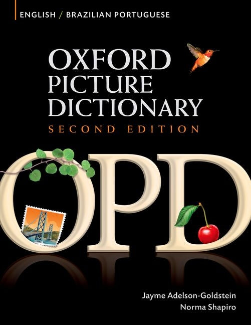 Book cover for Oxford Picture Dictionary English-Brazilian Portuguese: Bilingual Dictionary for Brazilian Portuguese Speaking Teenage and Adult Students of English