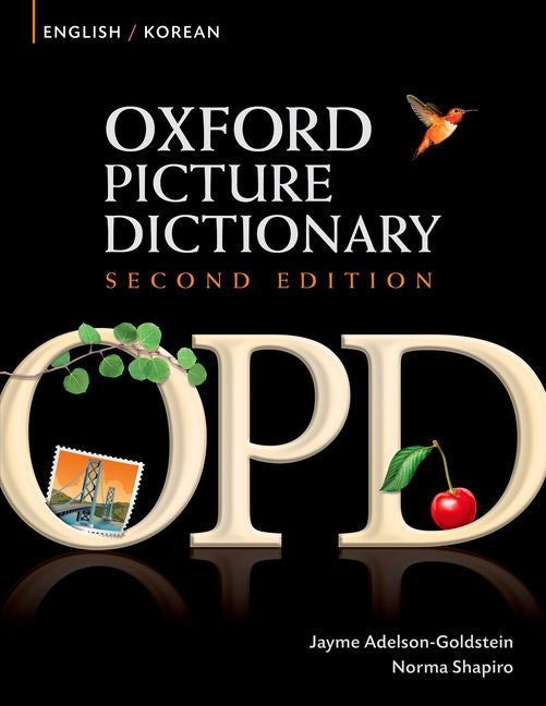 Book cover for Oxford Picture Dictionary English-Korean: Bilingual Dictionary for Korean Speaking Teenage and Adult Students of English