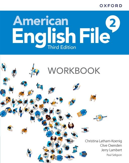 Book cover for American English File 3e Workbook 2
