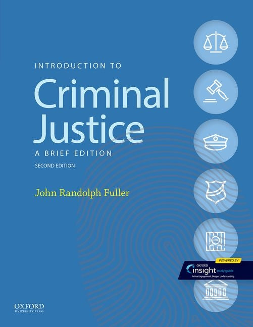 Book cover for Introduction to Criminal Justice: A Brief Edition