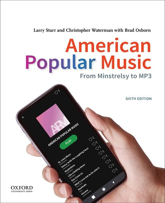 Book cover for American Popular Music: From Minstrelsy to MP3