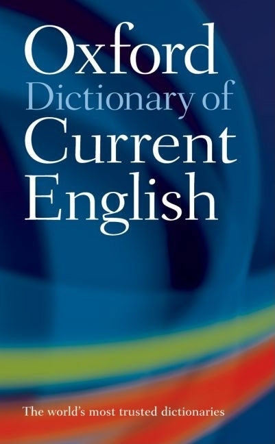 Book cover for Oxford Dictionary of Current English