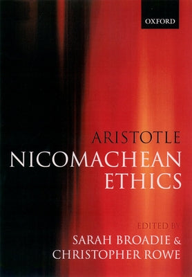 Book cover for Nicomachean Ethics