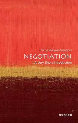Book cover for Negotiation: A Very Short Introduction