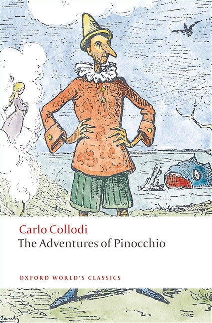 Book cover for Adventures of Pinocchio