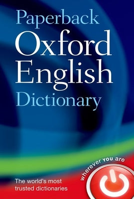 Book cover for Paperback Oxford English Dictionary