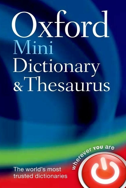 Book cover for Oxford Mini Dictionary and Thesaurus