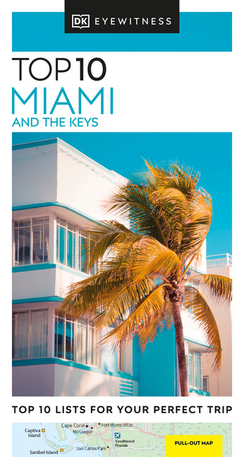 Book cover for DK Eyewitness Top 10 Miami and the Keys