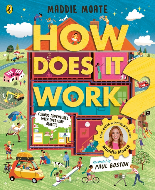 Book cover for How Does It Work?: Explore Machines and Objects, from Fridges to Fire Engines!