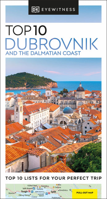Book cover for DK Eyewitness Top 10 Dubrovnik and the Dalmatian Coast