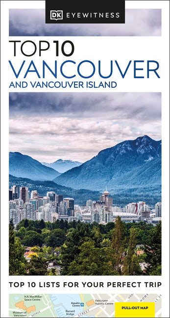 Book cover for DK Eyewitness Top 10 Vancouver and Vancouver Island