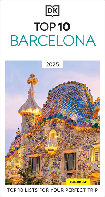 Book cover for DK Eyewitness Top 10 Barcelona