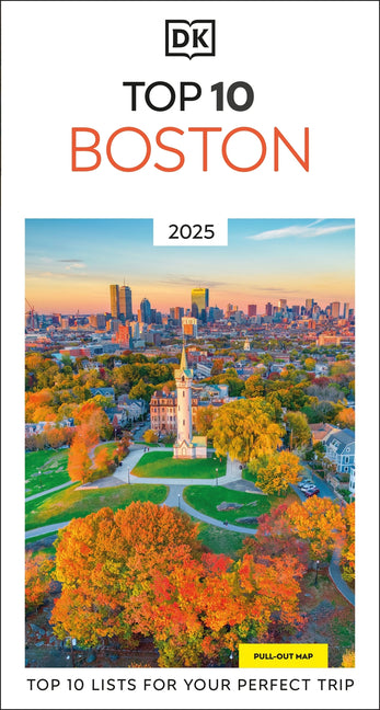 Book cover for DK Eyewitness Top 10 Boston