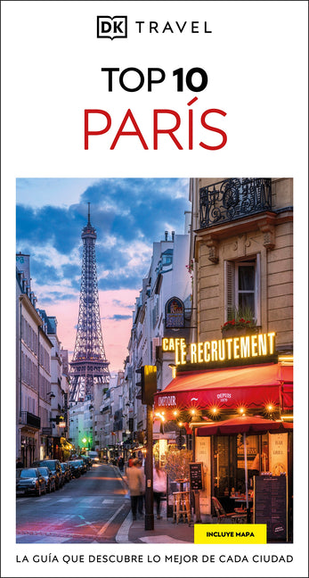 Book cover for DK Eyewitness Top 10 Paris