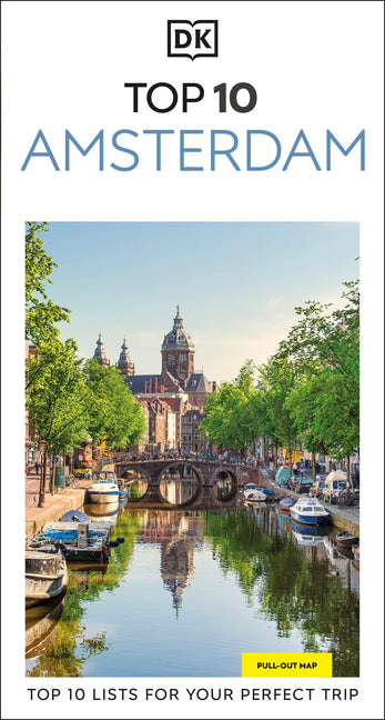 Book cover for DK Eyewitness Top 10 Amsterdam