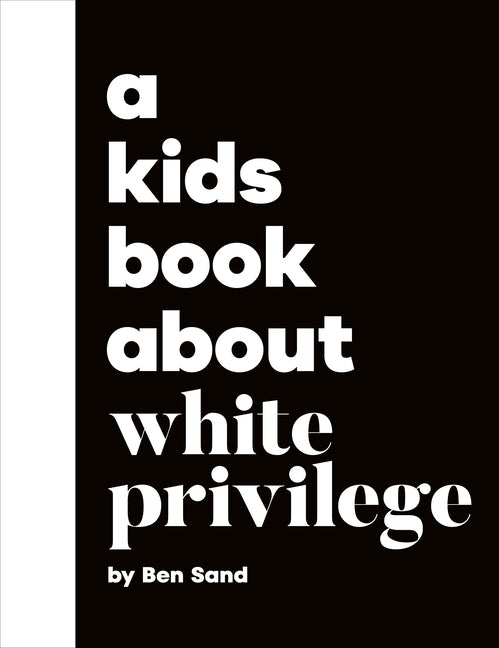 Book cover for Kids Book about White Privilege