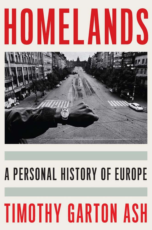 Book cover for Homelands: A Personal History of Europe