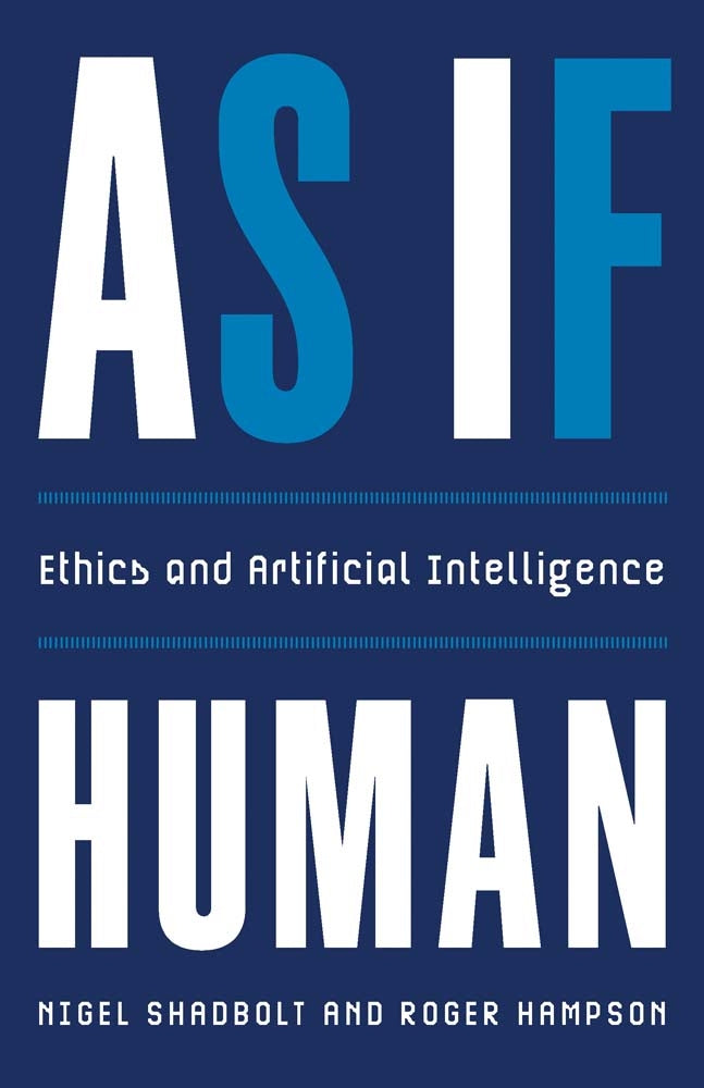Book cover for As If Human: Ethics and Artificial Intelligence