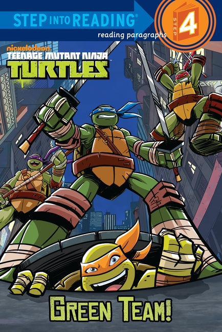 Book cover for Teenage Mutant Ninja Turtles: Green Team!