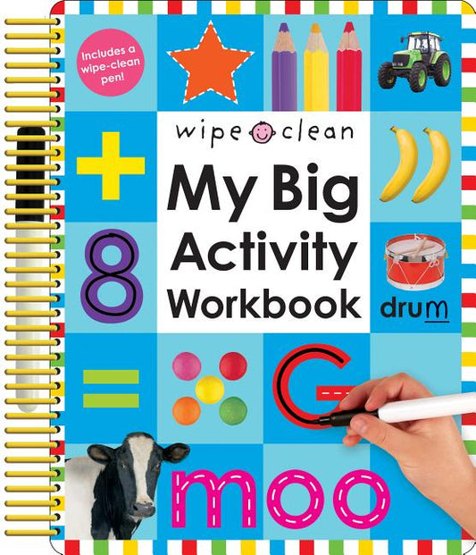 Book cover for Wipe Clean: My Big Activity Workbook [With 2 Wipe-Clean Pens]