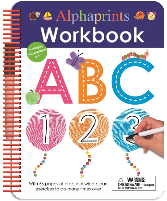 Book cover for Alphaprints: Wipe Clean Workbook ABC