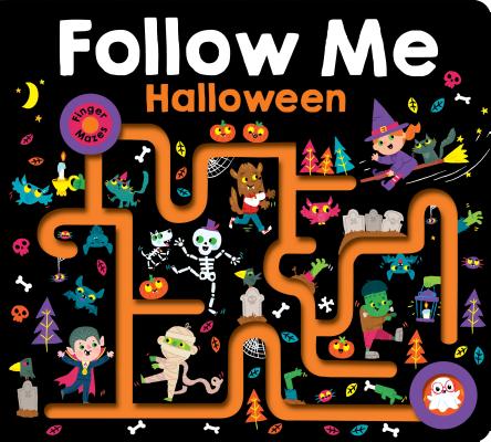 Book cover for Maze Book: Follow Me Halloween