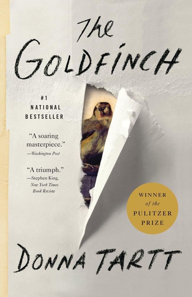 Book cover for The Goldfinch: A Novel (Pulitzer Prize for Fiction)