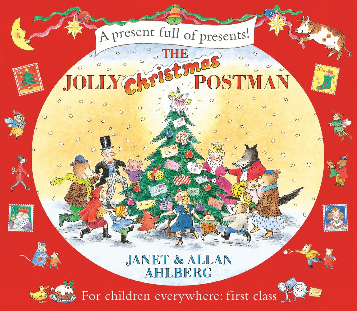 Book cover for The Jolly Christmas Postman