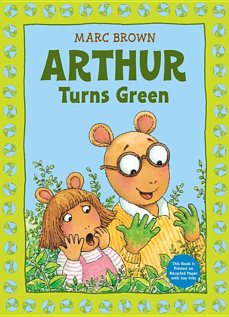 Book cover for Arthur Turns Green