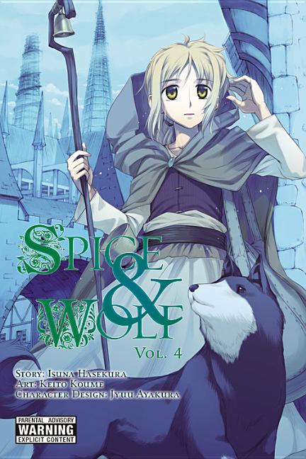 Book cover for Spice & Wolf, Volume 4