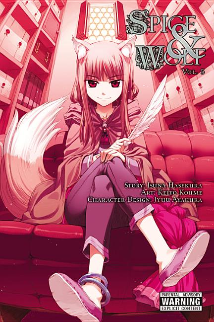 Book cover for Spice and Wolf, Volume 5