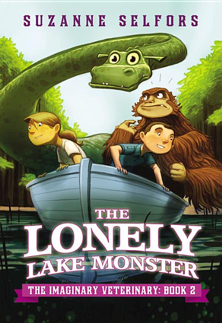 Book cover for The Lonely Lake Monster