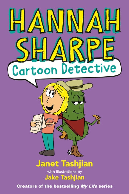 Book cover for Hannah Sharpe, Cartoon Detective