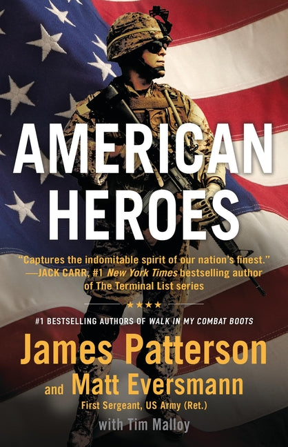 Book cover for American Heroes: From the #1 Bestselling Authors of Walk in My Combat Boots