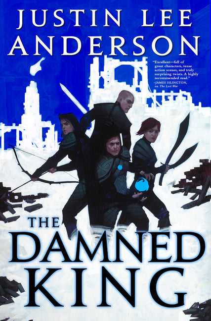 Book cover for Damned King