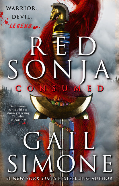 Book cover for Red Sonja: Consumed