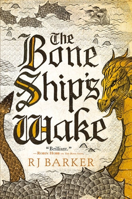 Book cover for The Bone Ship's Wake