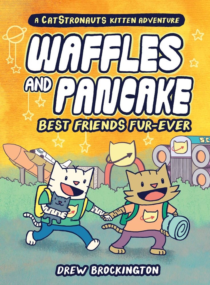 Book cover for Waffles and Pancake: Best Friends Fur-Ever (a Graphic Novel)